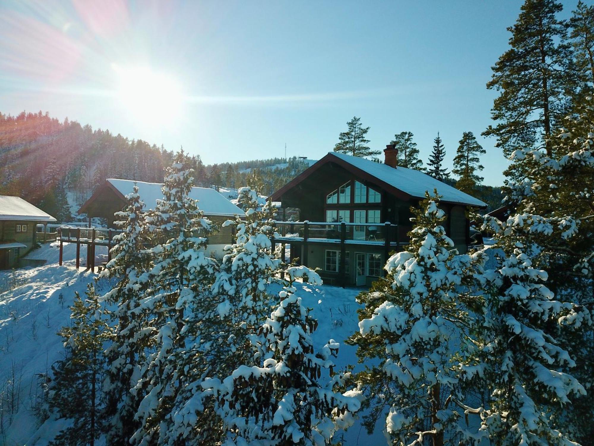 Alpstigen 6A - 10 Baeddars Fjaellstuga Mitt I Jaervsoebacken Βίλα Εξωτερικό φωτογραφία